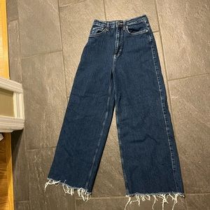 BDG Wide Leg Jeans Dark Wash